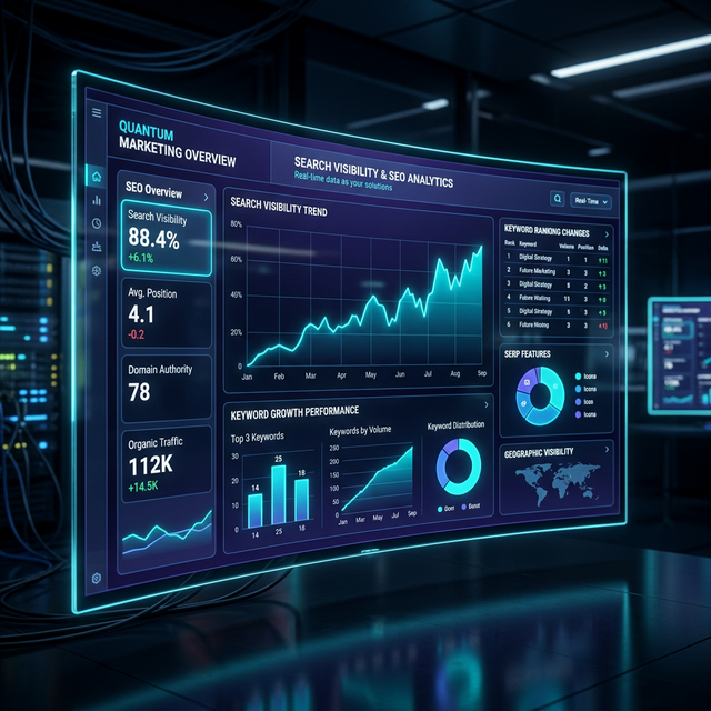 SEO Analytics Dashboard
